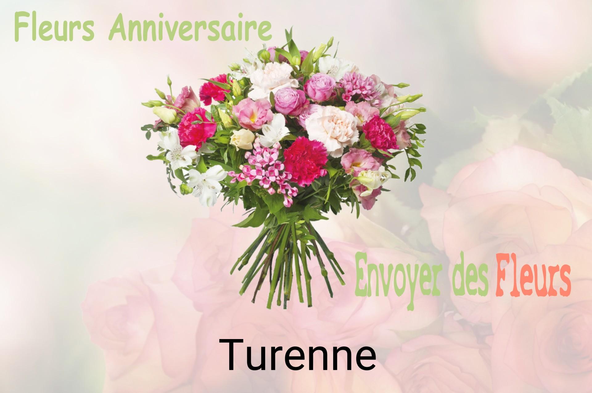 Bouquet de fleurs d’anniversaire livré à Turenne